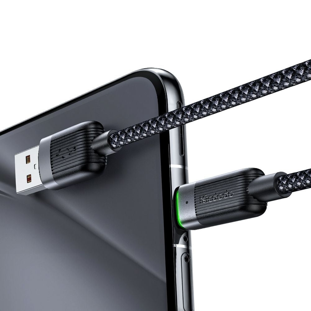 Mcdodo - Data Cable Self-Winding Series (CA-5650) - USB-A to USB-C, 6A, 1.2m - Black