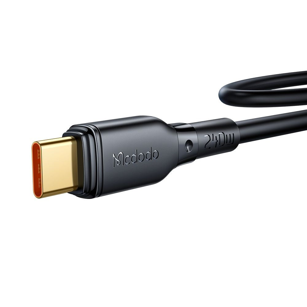 Mcdodo - Data Cable (CA-3310) - Type-C to Type-C, Fast Charge, 240W, 5A, 1.2m - Black