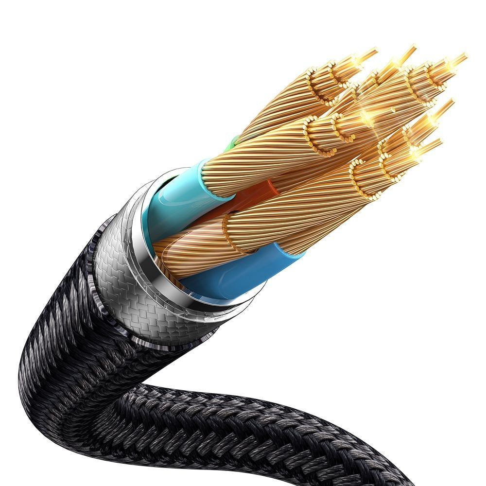 Mcdodo - Data Cable (CA-3680) - Type-C to Type-C, Fast Charge, 5A, 240W, 1.2m - Black