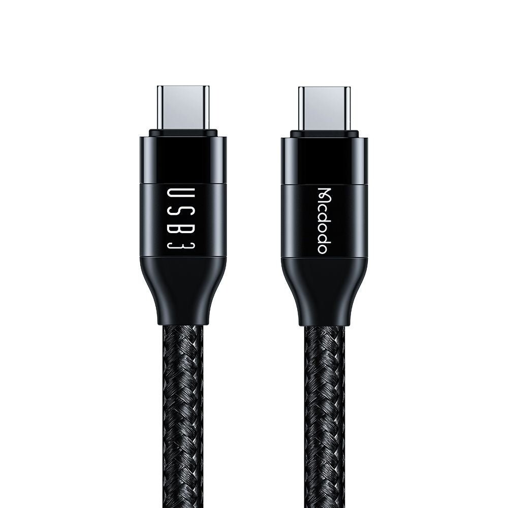 Mcdodo - Data Cable (CA-7132) - USB-C to USB-C, 100W, 10Gb/s, 4K@60Hz, 5A, 1.2m - Black