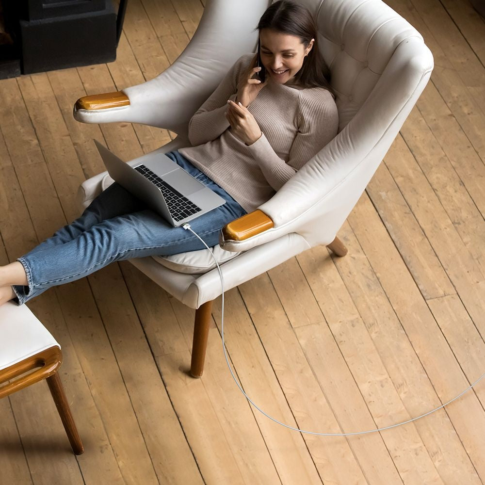 Mcdodo - Magnetic Cable (CA-2071) - USB-C to MagSafe 3, 140W, LED Indicator, 2m - White