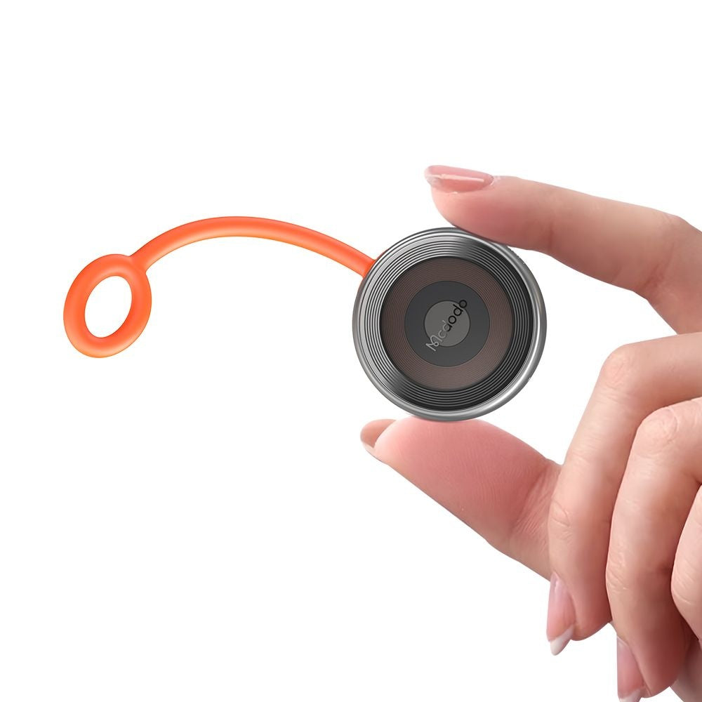 Mcdodo - Wireless Charger (CH-6840) - for Apple Watch, Dual Input, 2.5W, Anti-lost Silicone Lanyard - Black