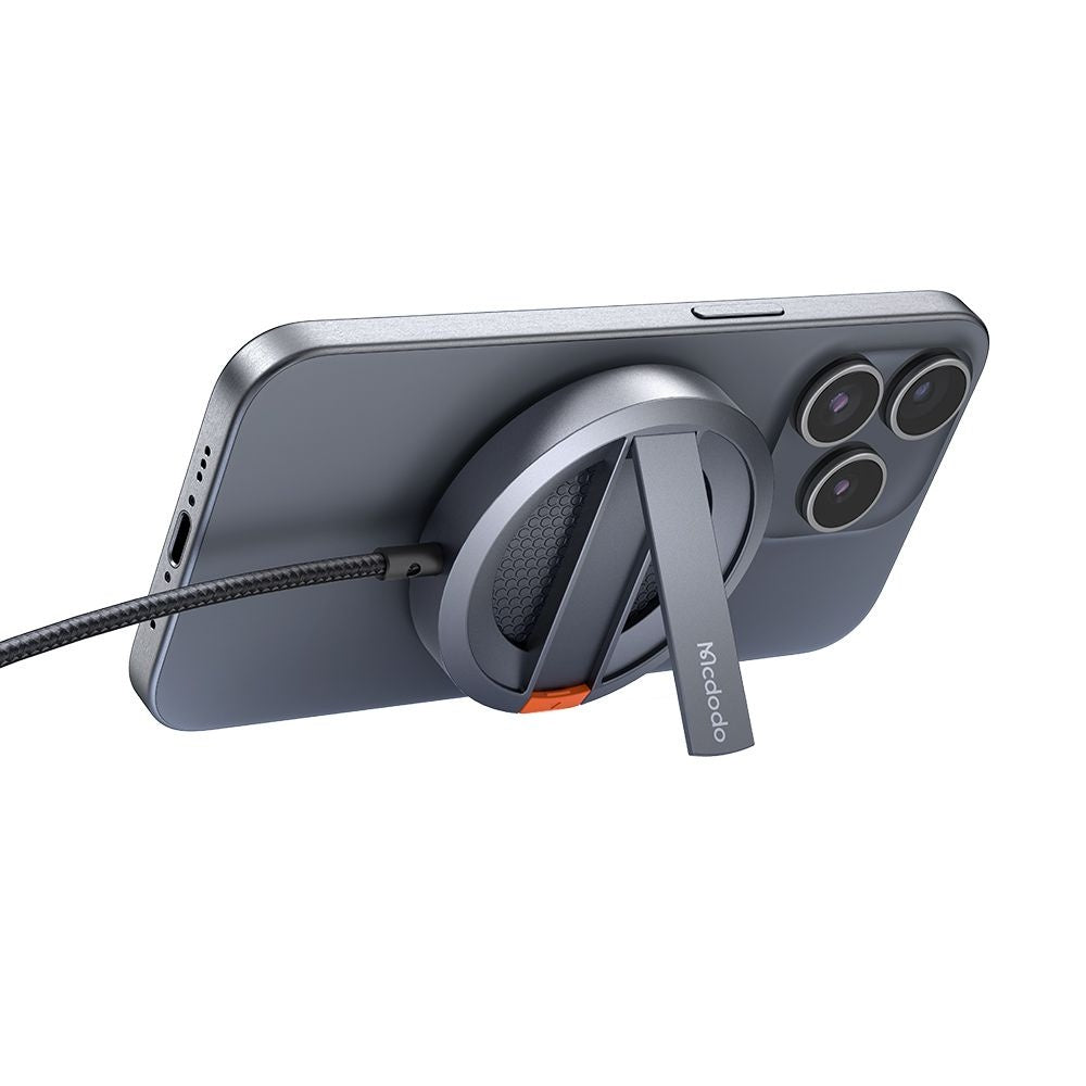 Mcdodo - Wireless Charger (CH-5500) - Magnetic, Stand, 15W, for iPhone, 1m - Grey