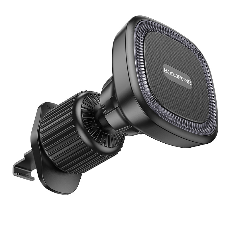 Borofone - Car Holder Ice (BH96) - Magnetic, for Air Vent, 360° Adjust - Black Gray