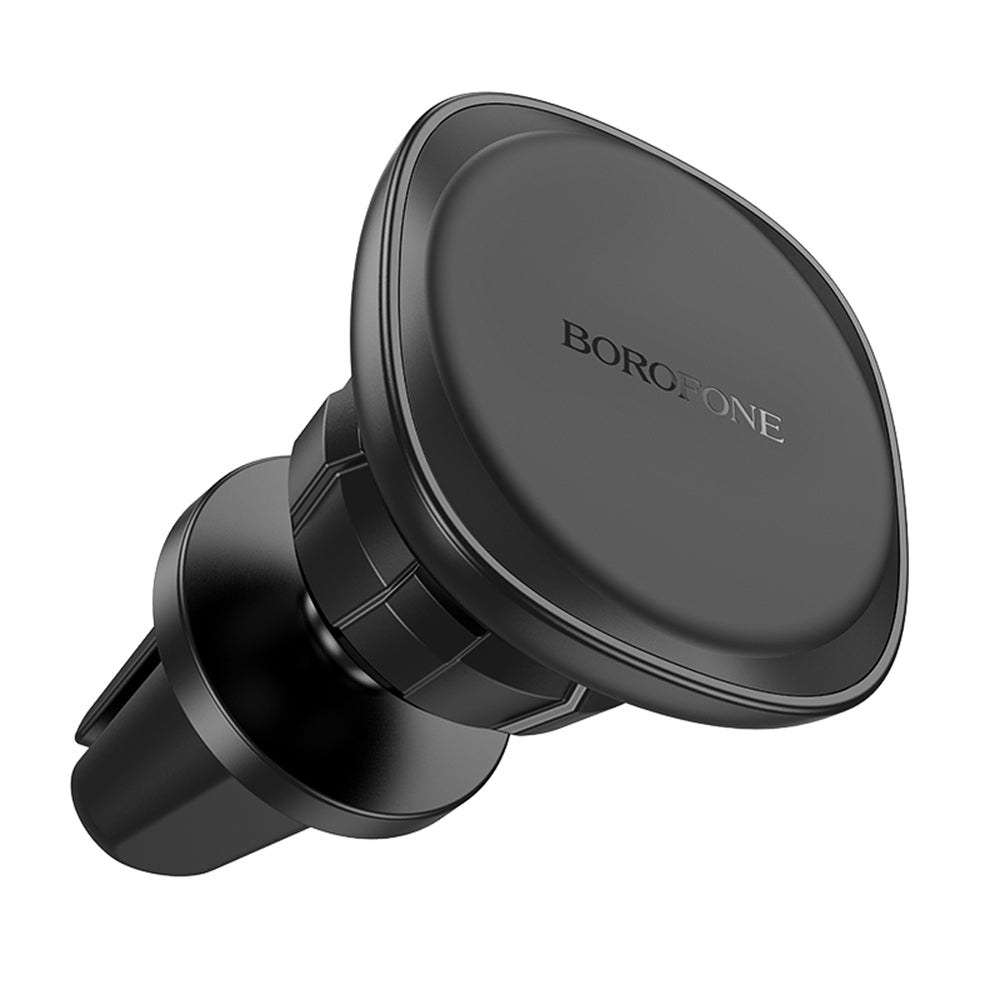 Borofone - Car Holder (BH102) - Magnetic, for Air Vent, 360° Adjust, 4.5–7 inch Phones - Black