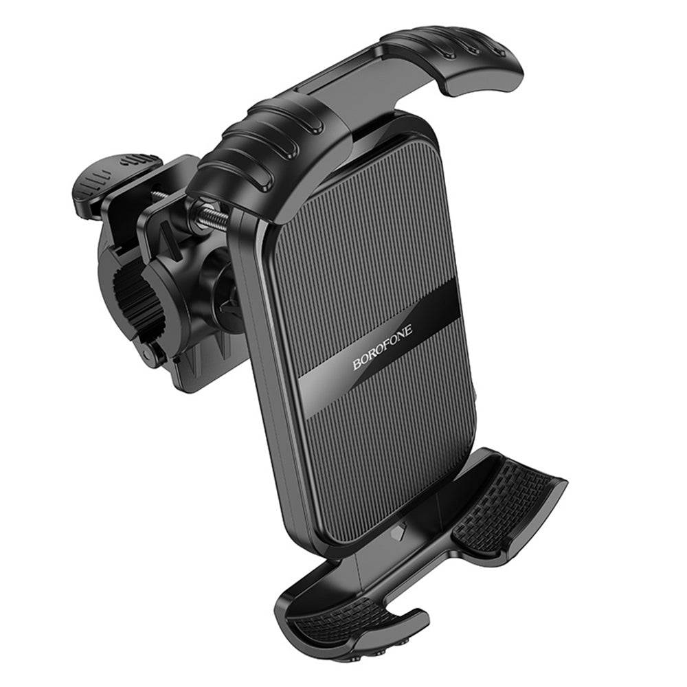 Borofone - Bike Holder Crown Series (BH105) - for Bicycle/Motocycle, 360° Adjustment, 4.7-7 inch - Black