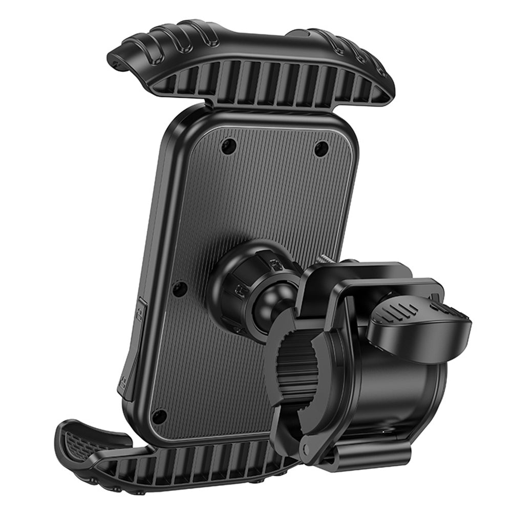 Borofone - Bike Holder Crown Series (BH105) - for Bicycle/Motocycle, 360° Adjustment, 4.7-7 inch - Black