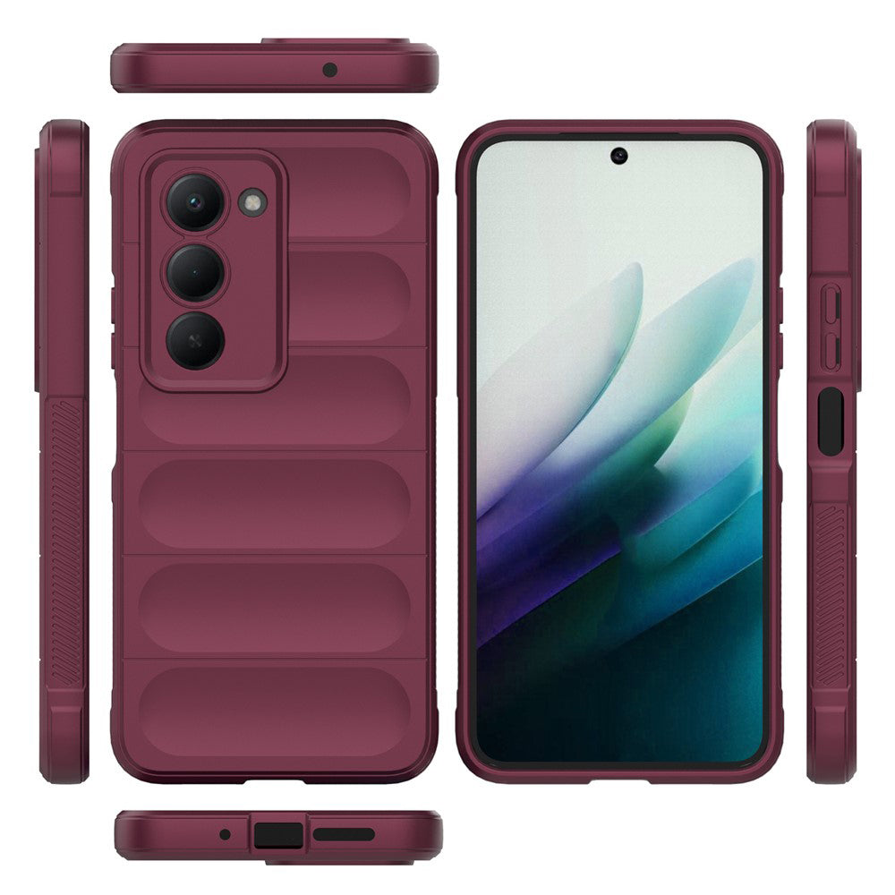 Techsuit - Magic Shield - Xiaomi Redmi 15 4G / Redmi 15 5G - Bordeaux