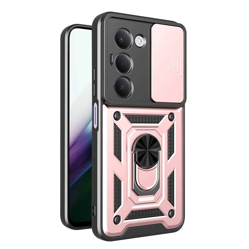 Techsuit - CamShield Series - Xiaomi Redmi 15 4G / Redmi 15 5G - Rose Gold