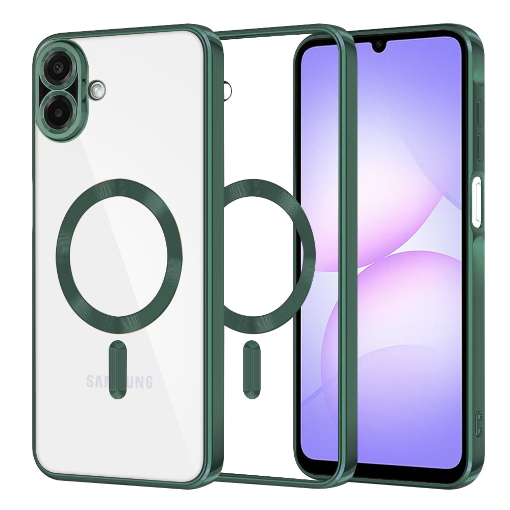 Techsuit - Luxury Crystal MagSafe - Samsung Galaxy A07 4G - Deep Green