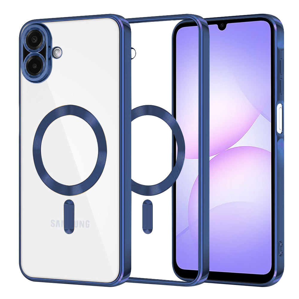 Techsuit - Luxury Crystal MagSafe - Samsung Galaxy A07 4G - Deep Blue