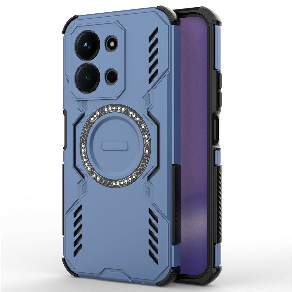 Techsuit - ArmorMag Case - Xiaomi Redmi 15C 4G / Redmi 15C 5G - Blue