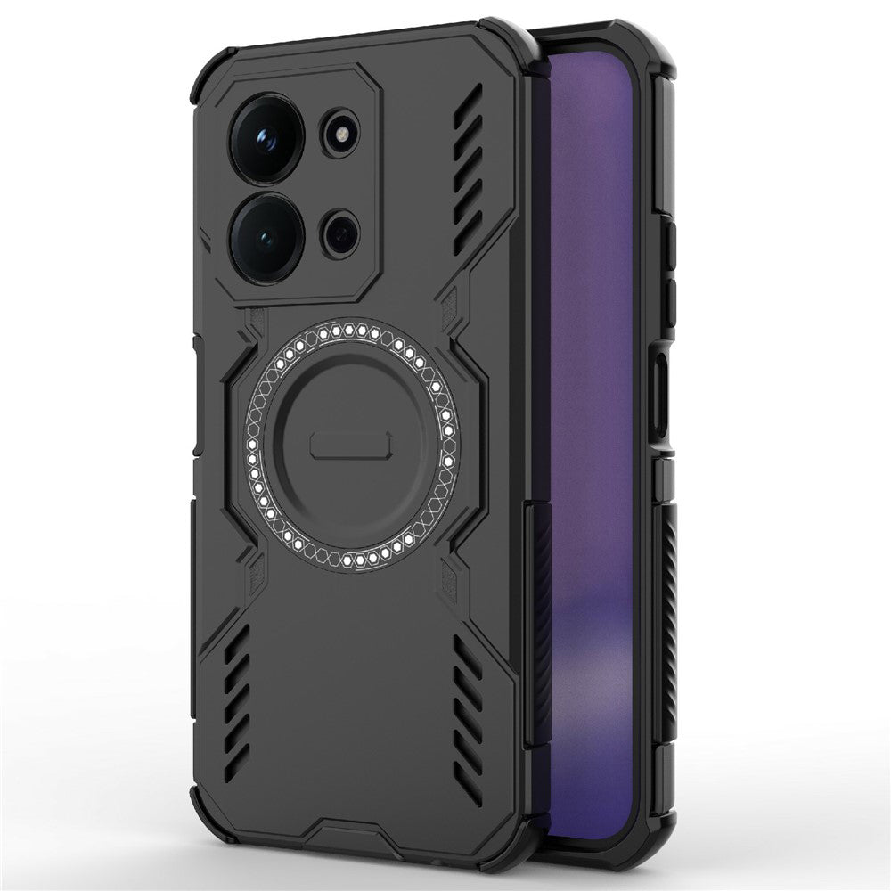 Techsuit - ArmorMag Case - Xiaomi Redmi 15C 4G / Redmi 15C 5G - Black