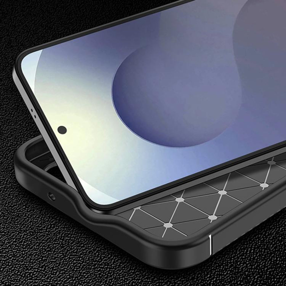 Techsuit - CarbonFiber - Galaxy S25 FE - Black
