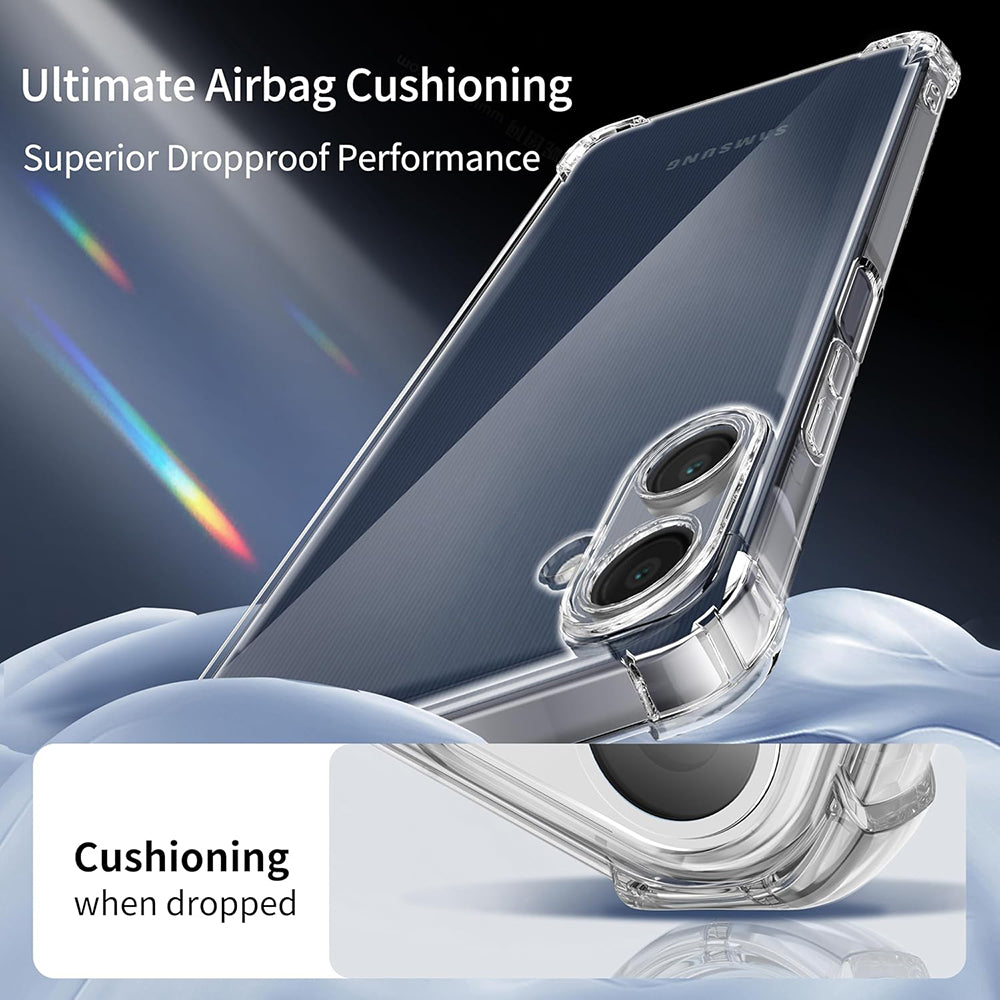 Techsuit - Shockproof Clear Silicone - Galaxy A07 4G - Clear