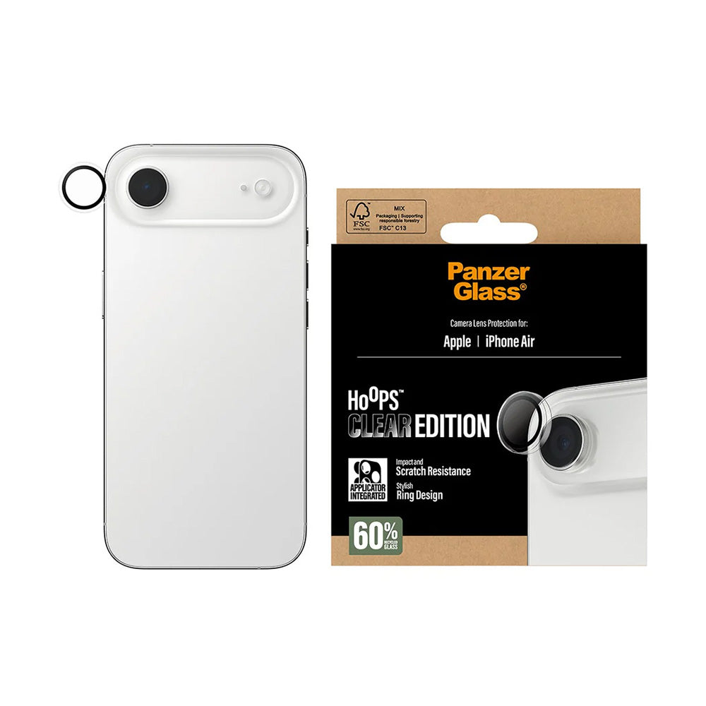 PanzerGlass® - Hoops® Camera Lens Protector - iPhone 17 Air - Transparent