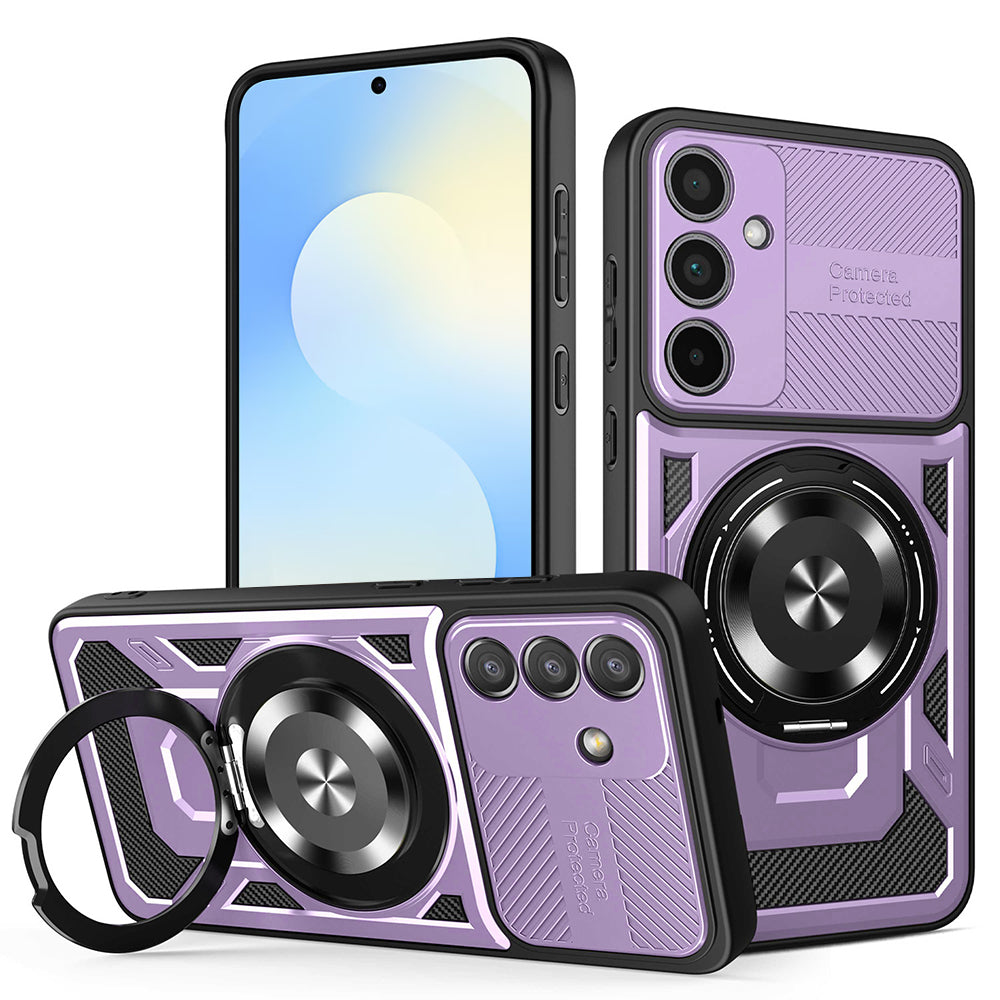 Techsuit - RuggedCam - Samsung Galaxy S25 FE - Purple