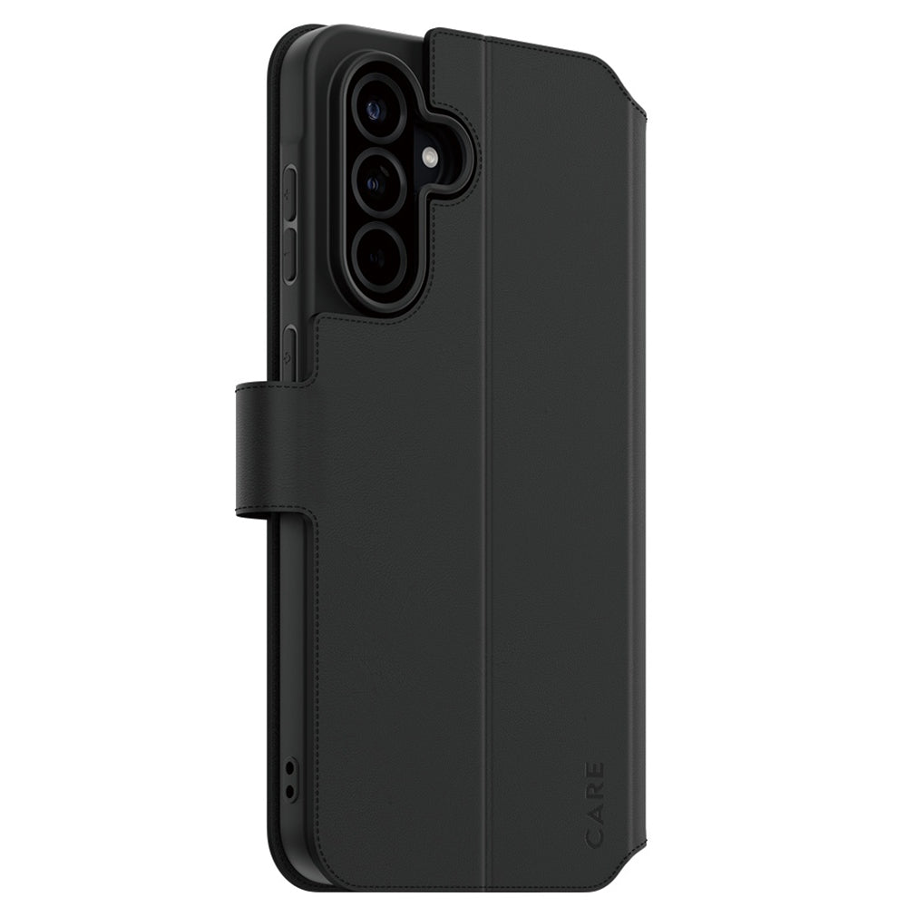 PanzerGlass® - CARE Feature Kickstand Wallet Case - Samsung Galaxy A36 5G - Black