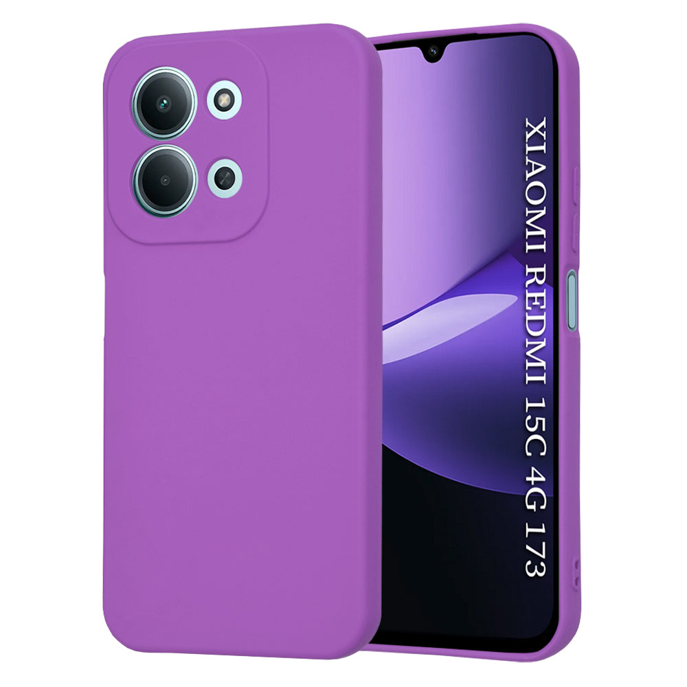Techsuit - SoftFlex - Xiaomi Redmi 15C 4G / Redmi 15C 5G - Purple