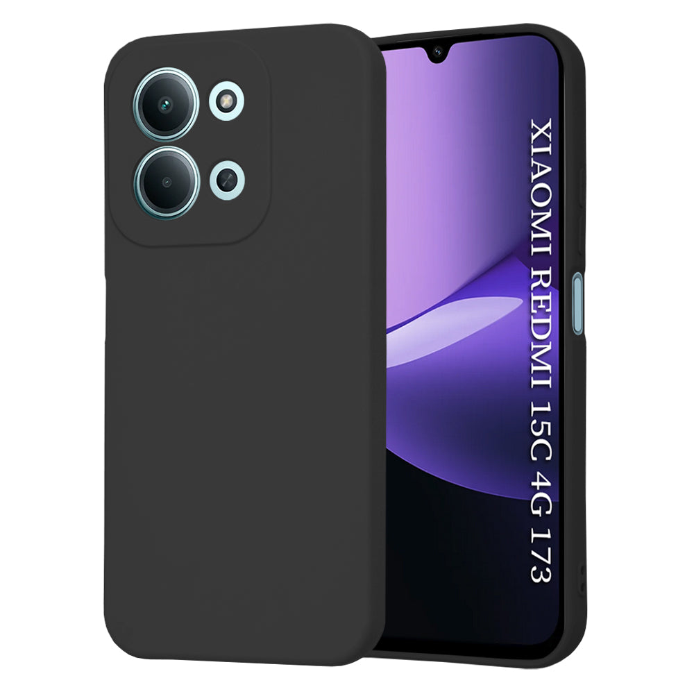 Techsuit - SoftFlex - Xiaomi Redmi 15C 4G / Redmi 15C 5G - Black