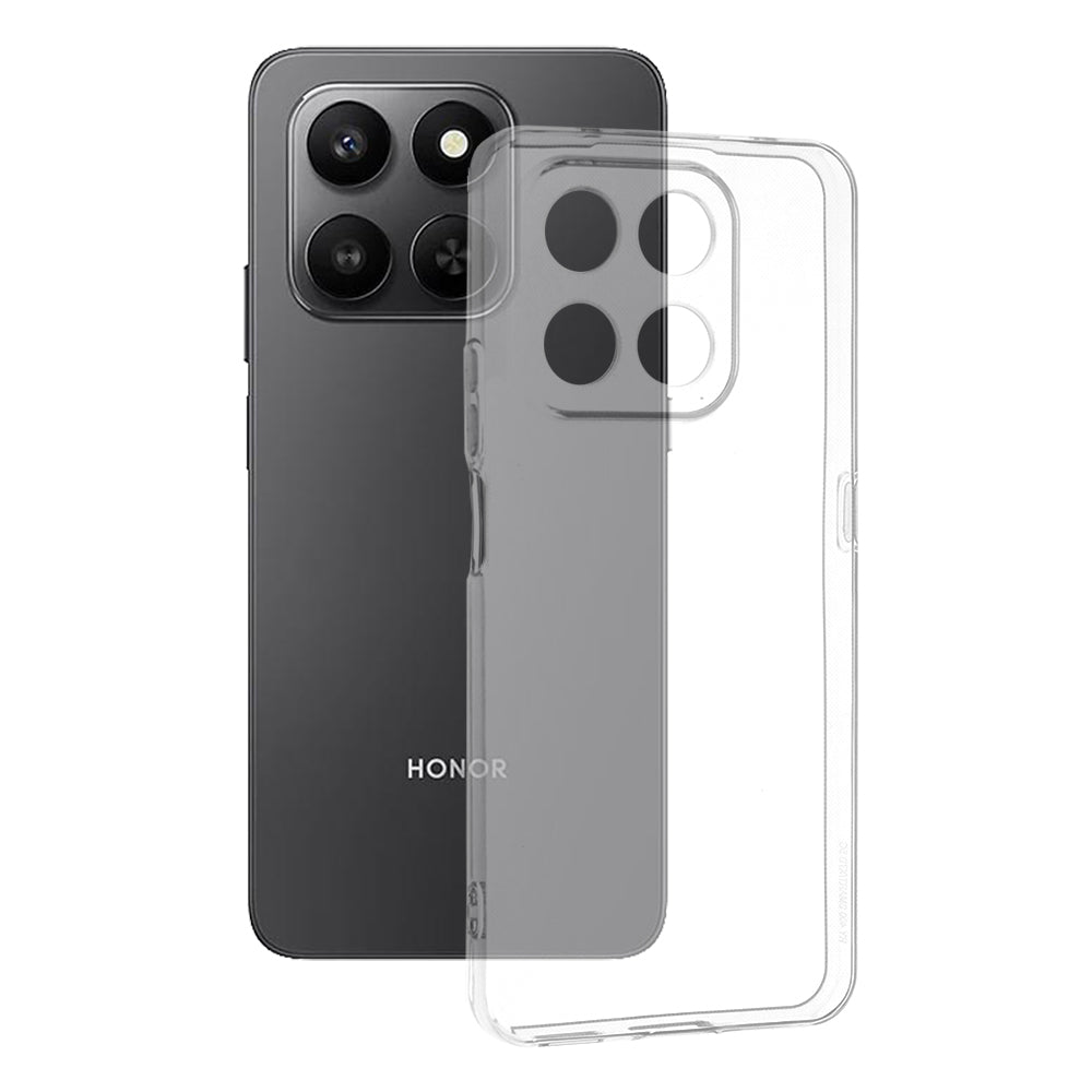 Techsuit - Clear Silicone - Honor 400 Smart 5G / 400 Smart 4G / X7d 4G - Transparent
