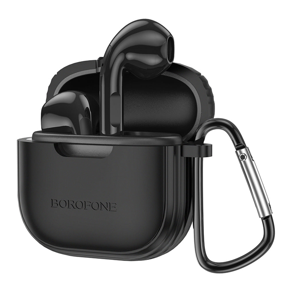 Borofone - Wireless Earbuds Charm (BW29) - Bluetooth V5.3, True Wireless, 200mAh - Black