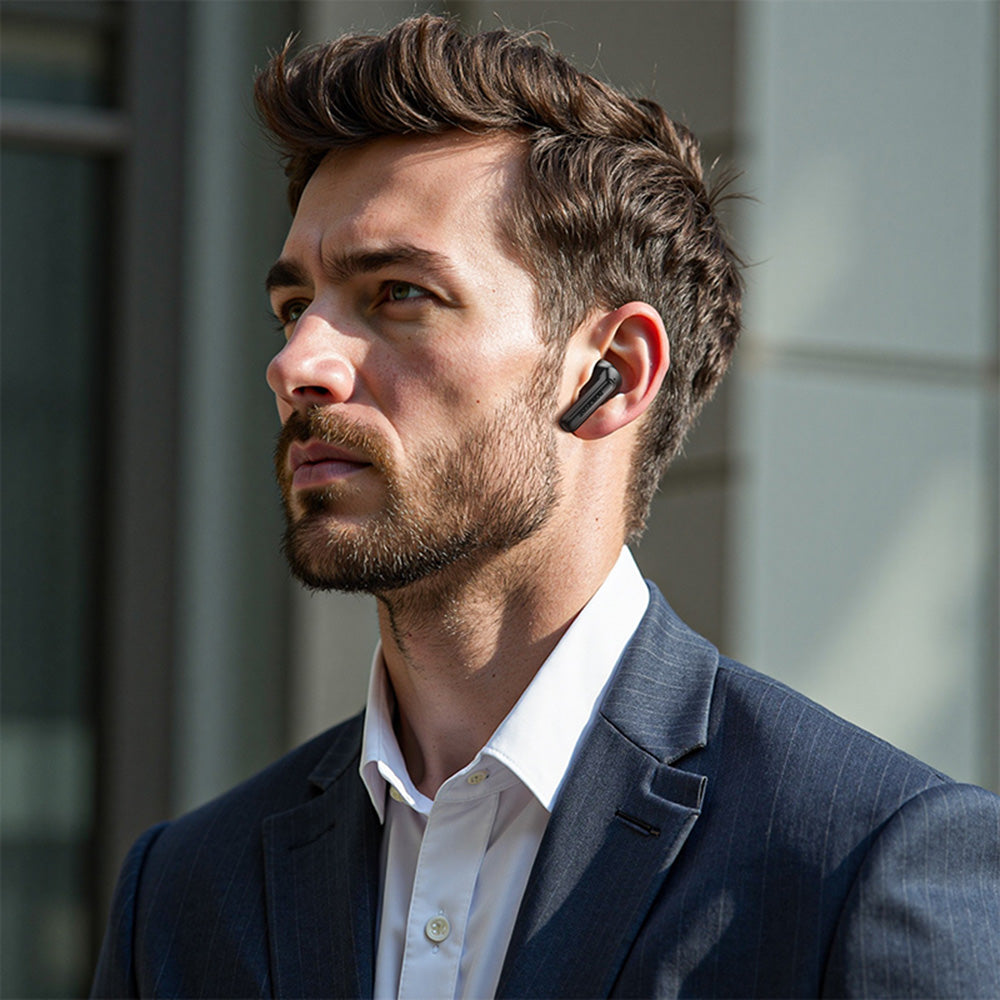 Borofone - Wireless Earbuds High (FQ8) - Bluetooth V5.4, 300mAh, True Wireless, Touch Control - Black