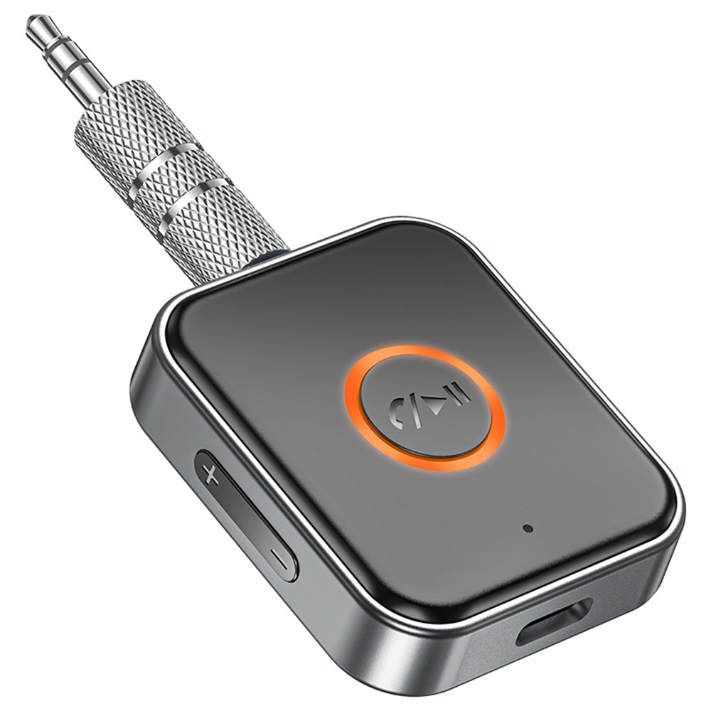 Borofone - Wireless Audio Receiver Suave (BC55) - Bluetooth 5.3 Adapter, 150mAh, Jack 3.5mm - Black