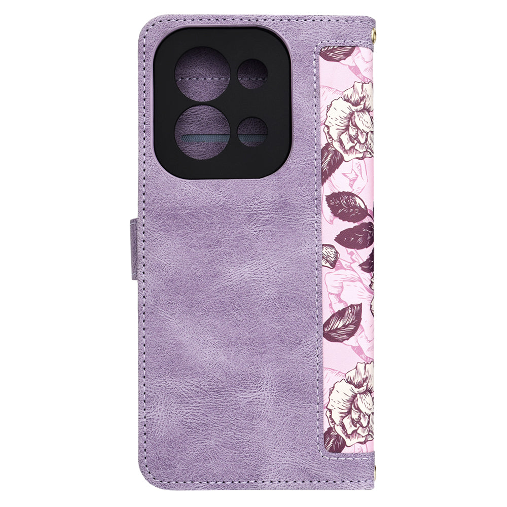 Techsuit - FlipCraft - Xiaomi Redmi 15C 4G / Redmi 15C 5G - Mysterious Purple
