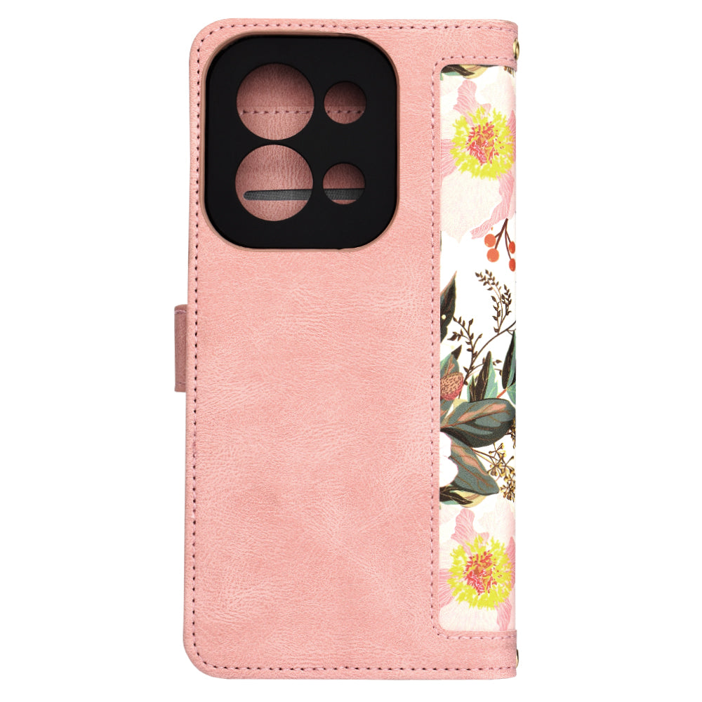 Techsuit - FlipCraft - Xiaomi Redmi 15C 4G / Redmi 15C 5G - Sweetheart Pink