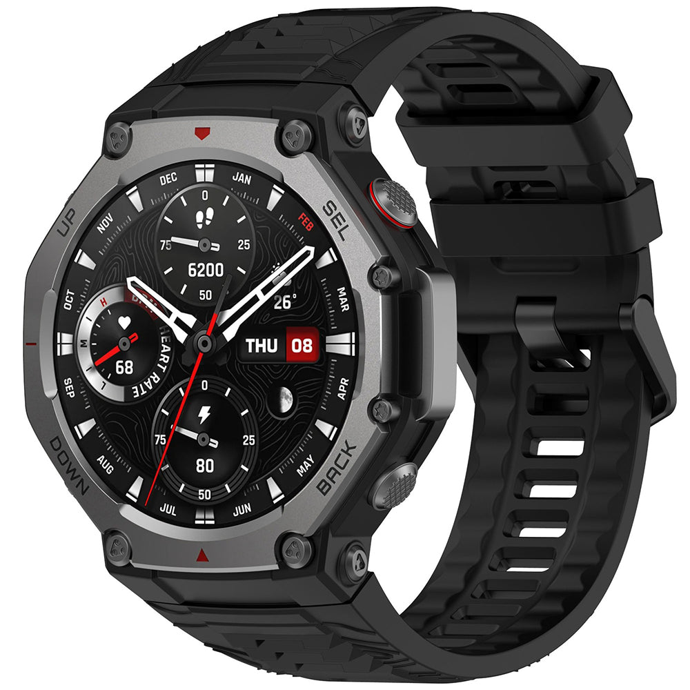 Techsuit - Watchband (W067) - Amazfit T-Rex 3 - Black