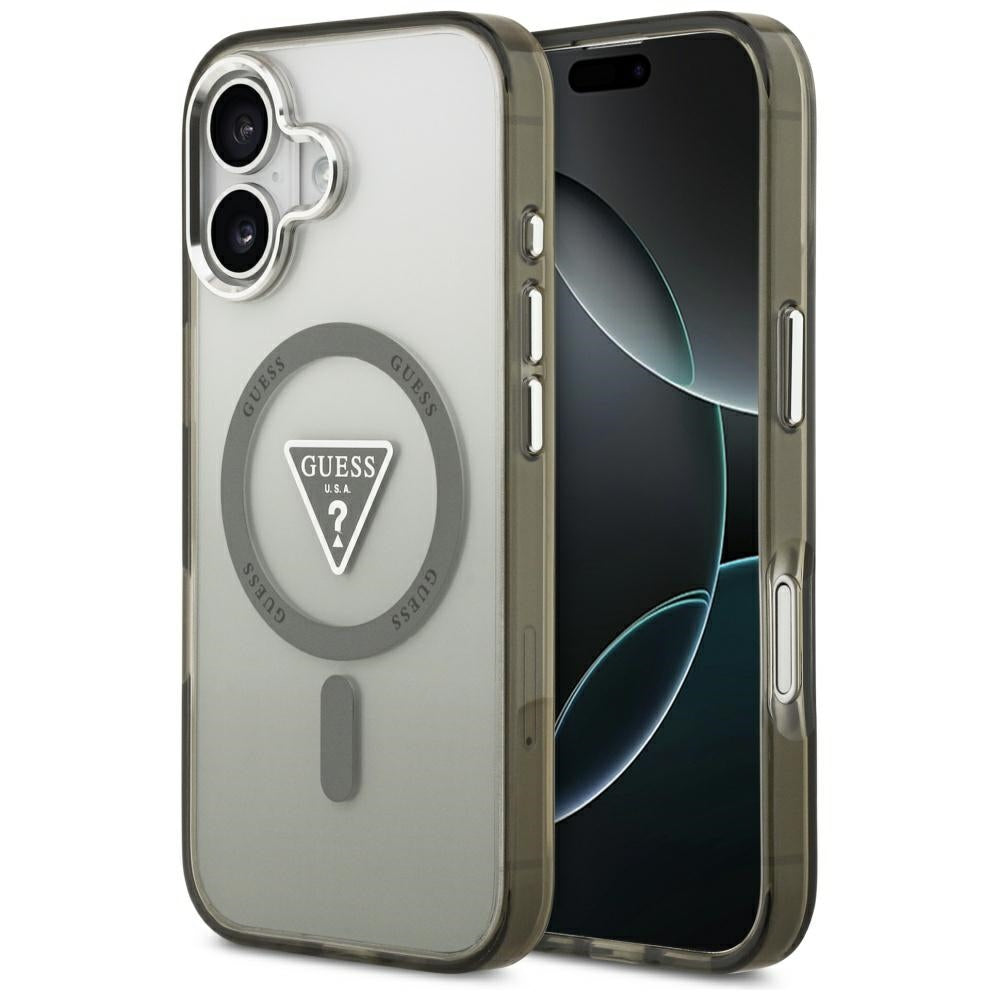 Guess - IML Gradient Triangle Logo MagSafe (GUHMP17SHGTMLCGA) - iPhone 17 - Khaki