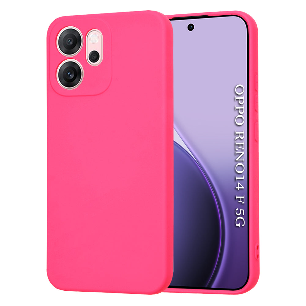 Techsuit - SoftFlex - Oppo Reno14 F / Reno14 FS 5G - Hot Pink