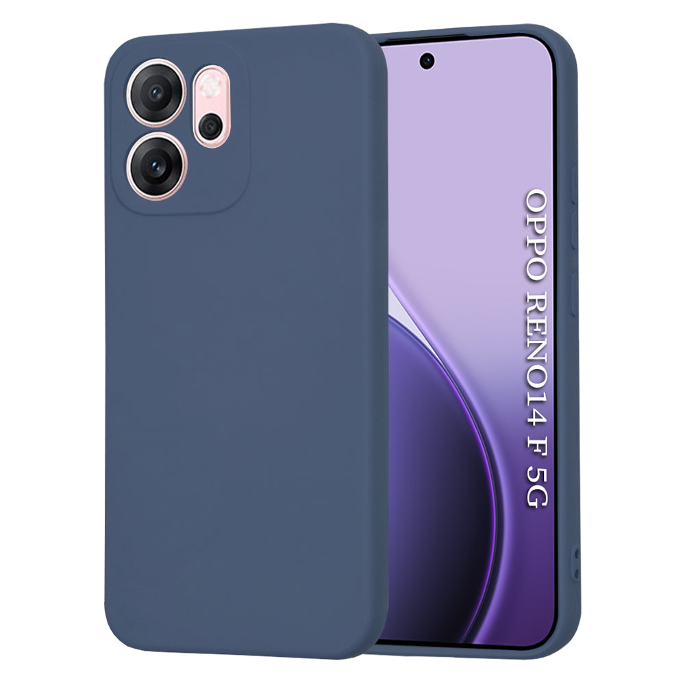 Techsuit - SoftFlex - Oppo Reno14 F / Reno14 FS 5G - Navy Blue