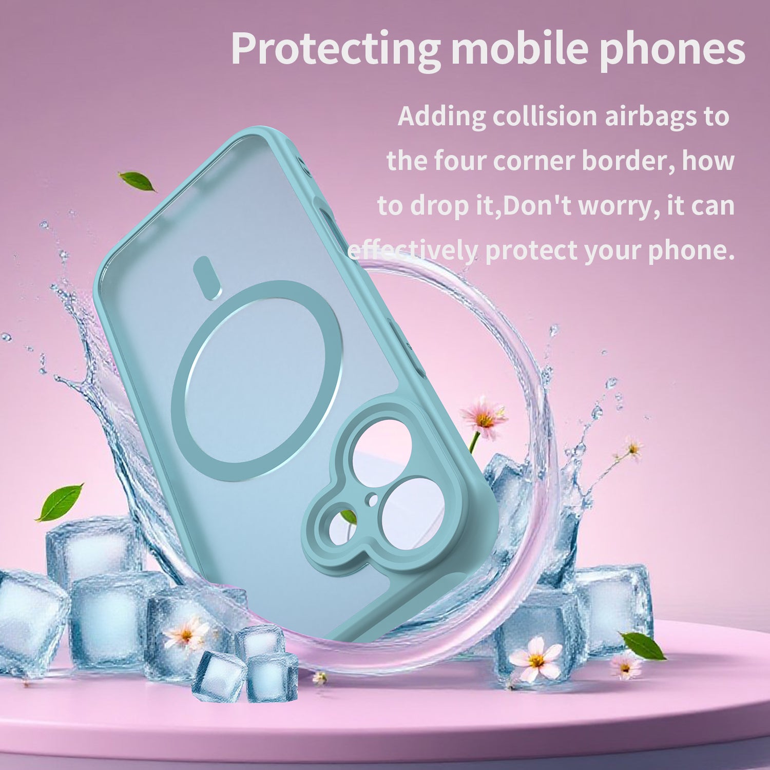 Techsuit - HaloFrost II MagSafe - iPhone 17 - Mint Green