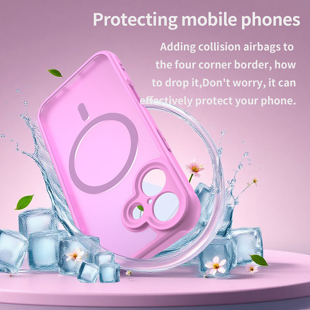 Techsuit - HaloFrost II MagSafe - iPhone 17 - Pink