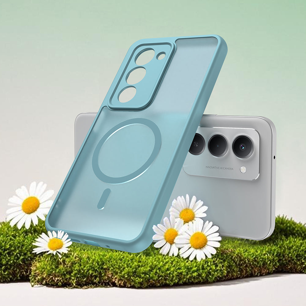 Techsuit - HaloFrost II MagSafe - Xiaomi Redmi 15 4G / Redmi 15 5G - Mint Green