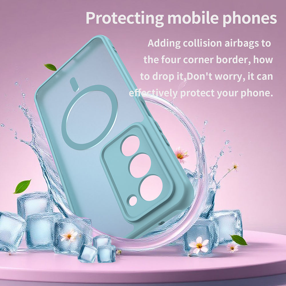 Techsuit - HaloFrost II MagSafe - Xiaomi Redmi 15 4G / Redmi 15 5G - Mint Green