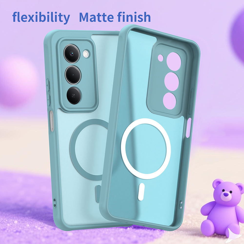 Techsuit - HaloFrost II MagSafe - Xiaomi Redmi 15 4G / Redmi 15 5G - Mint Green