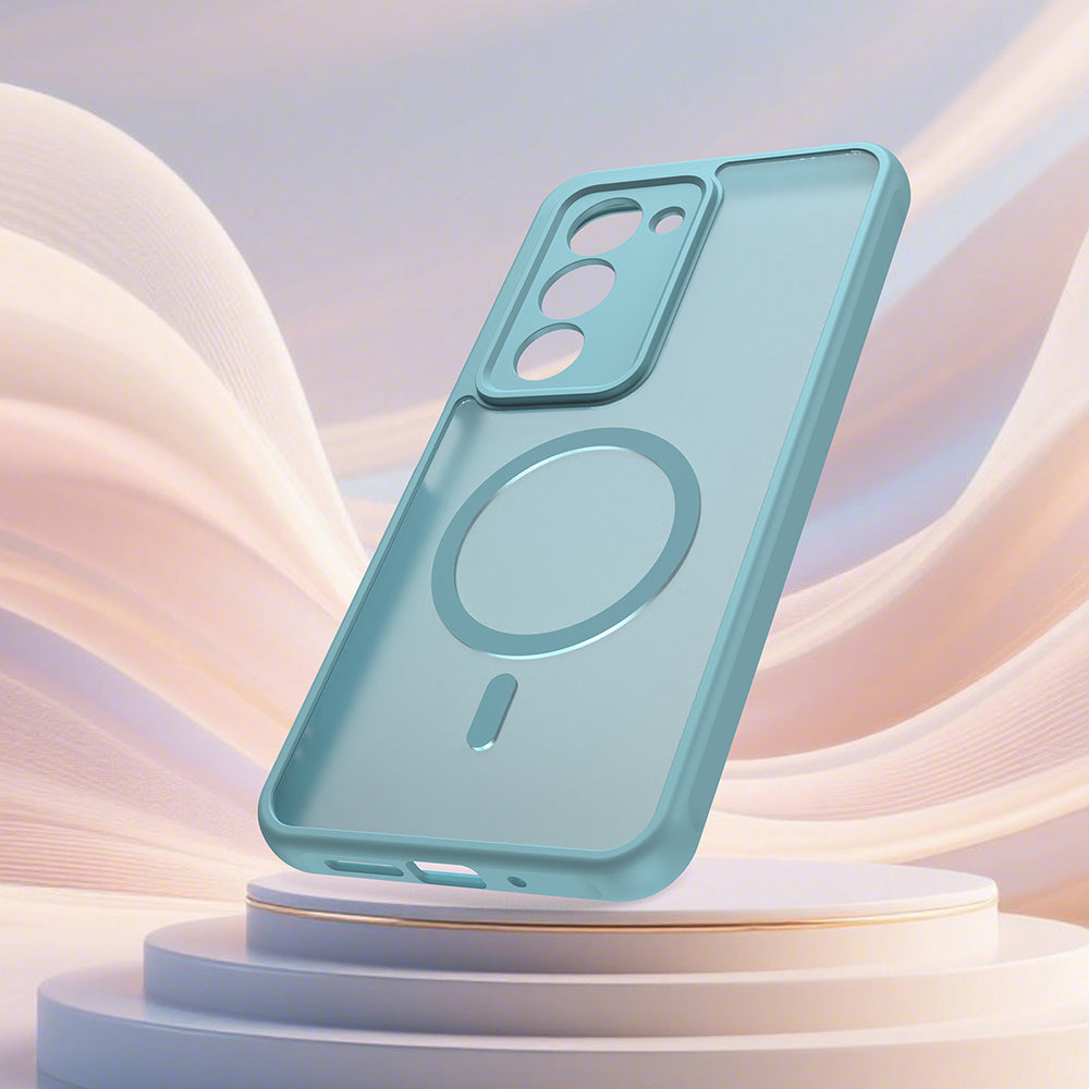 Techsuit - HaloFrost II MagSafe - Xiaomi Redmi 15 4G / Redmi 15 5G - Mint Green