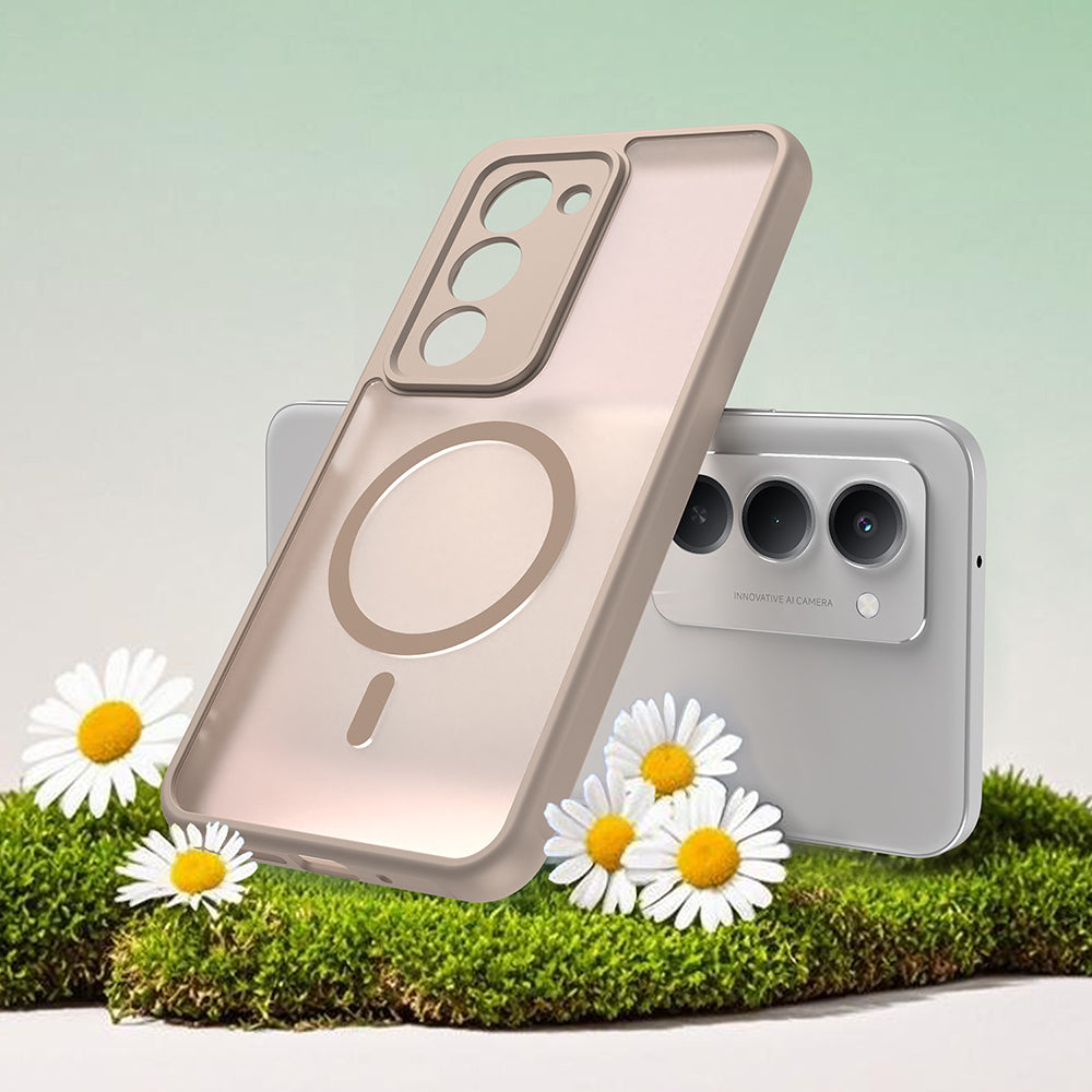 Techsuit - HaloFrost II MagSafe - Xiaomi Redmi 15 4G / Redmi 15 5G - Gold