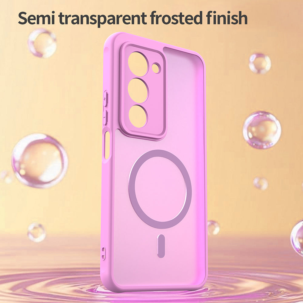 Techsuit - HaloFrost II MagSafe - Xiaomi Redmi 15 4G / Redmi 15 5G - Pink