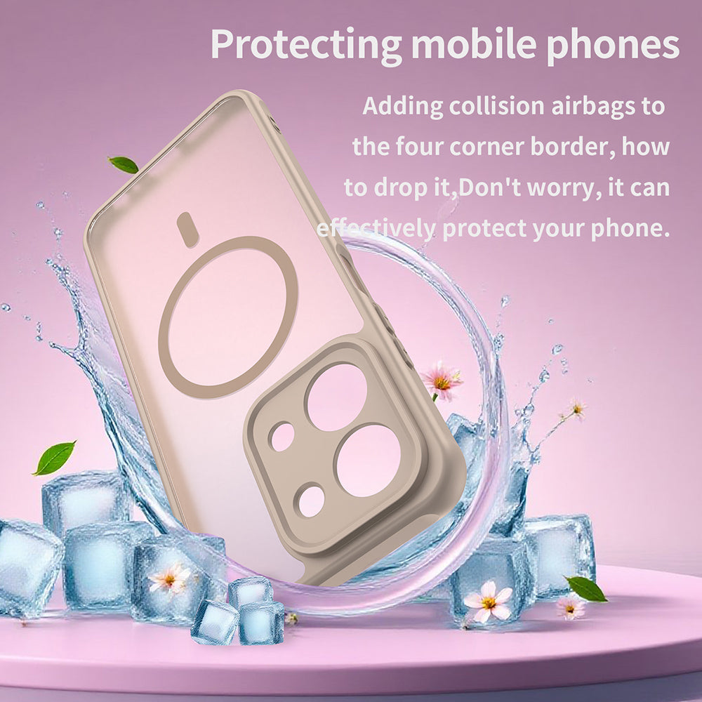 Techsuit - HaloFrost II MagSafe - Xiaomi Redmi 15C 4G / Redmi 15C 5G - Gold