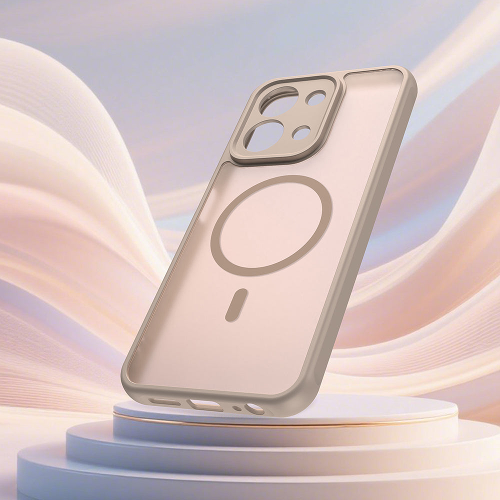 Techsuit - HaloFrost II MagSafe - Xiaomi Redmi 15C 4G / Redmi 15C 5G - Gold