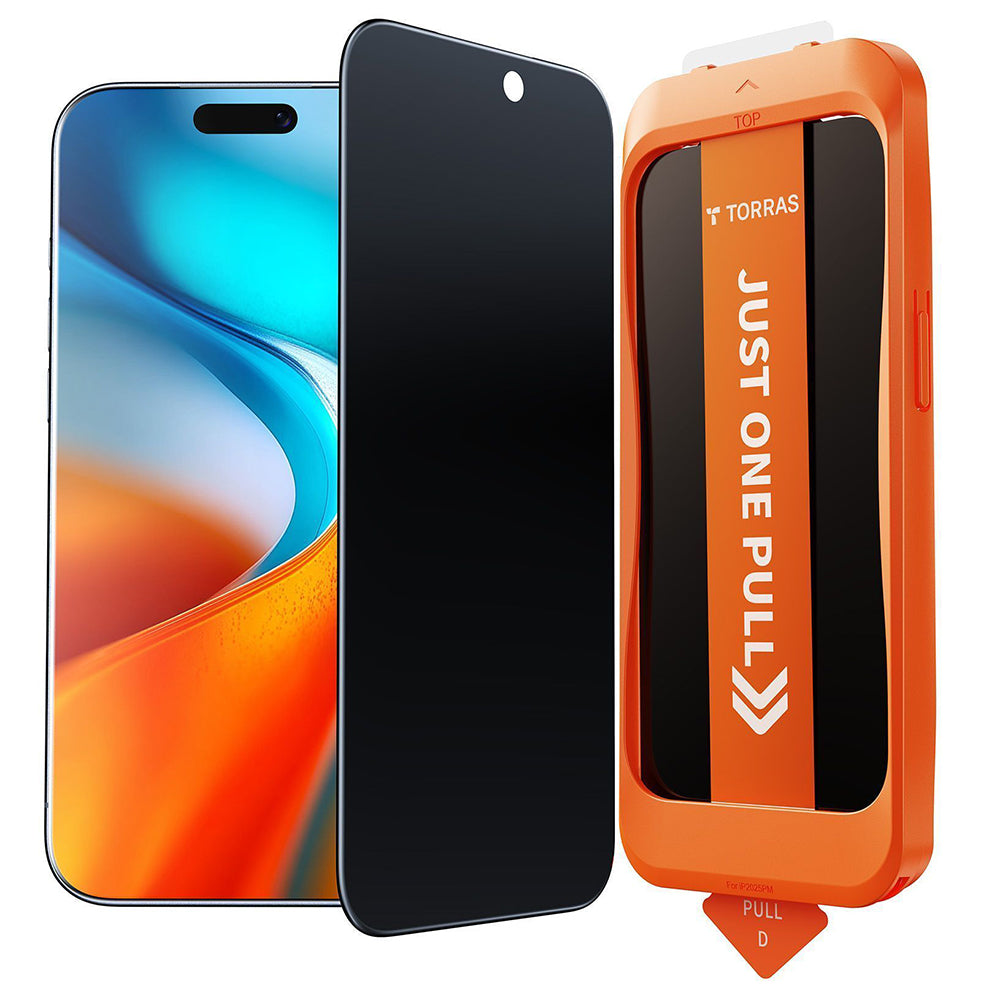 Torras - GlassGo Install Master Privacy - iPhone 17 - Black