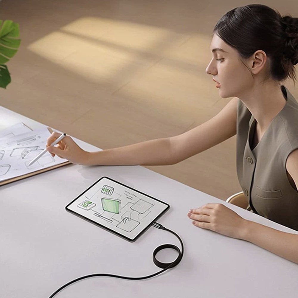 Baseus - Data Cable Tungsten Gold (P10319805111-02) - Type-C to USB, Super Fast Charge, 100W, 480Mbps, 1m - Black