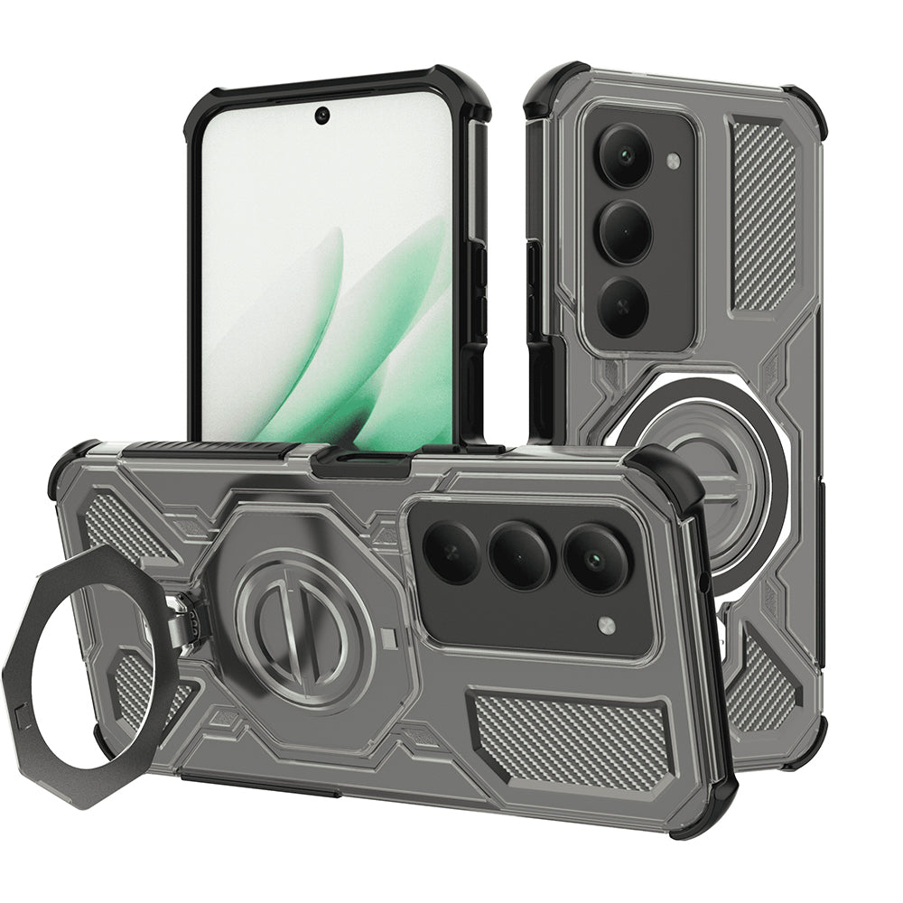 Techsuit - Carbon Shield PRO - Xiaomi Redmi 15 4G / Redmi 15 5G - Smoke Black