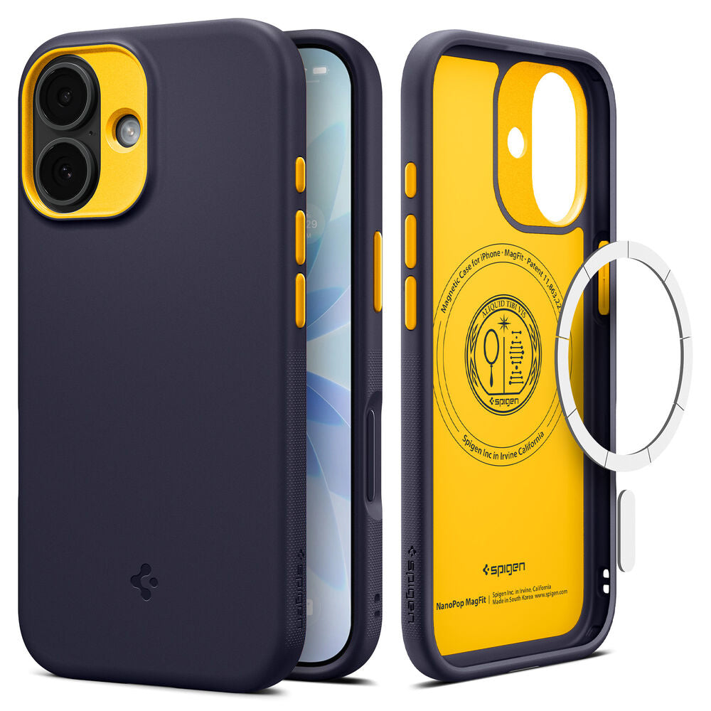 Spigen - Caseology Nano Pop MagSafe - iPhone 17 - Blueberry Navy
