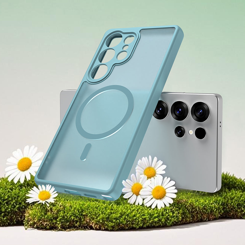 Techsuit - HaloFrost II MagSafe - Galaxy S25 Ultra - Mint Green