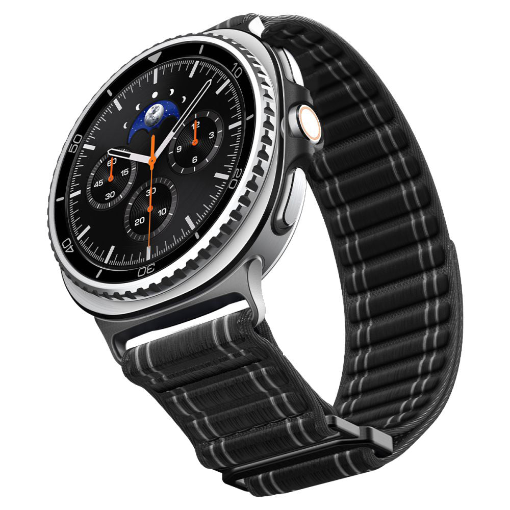 Spigen - Watchband (WBF0) - Samsung Galaxy Watch8 40mm/Watch8 44mm/Watch8 Classic - Black